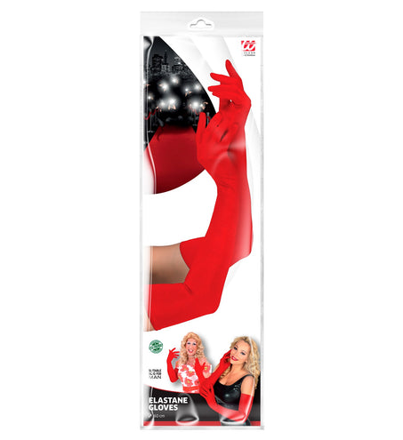 e-carnavalskleding-SYK handschoenen lycra rood