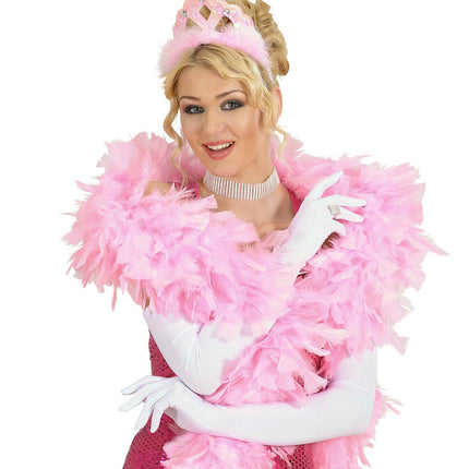 e-carnavalskleding-SYK handschoenen lycra wit