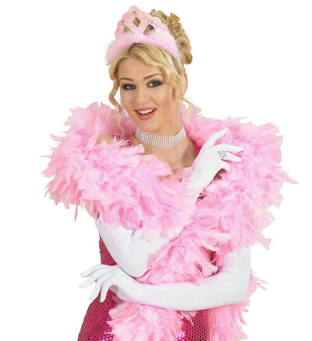 e-carnavalskleding-SYK handschoenen lycra wit