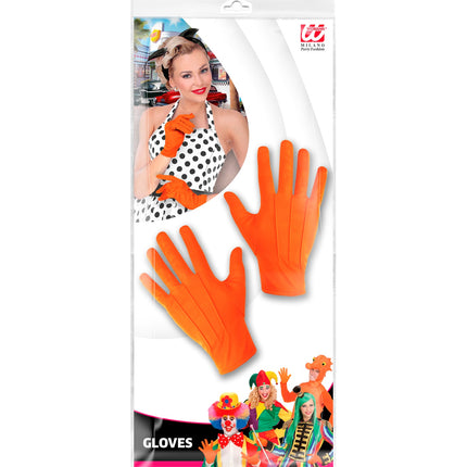 e-carnavalskleding-SYK handschoenen oranje