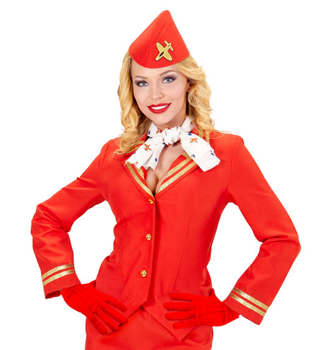 e-carnavalskleding-SYK handschoenen rood