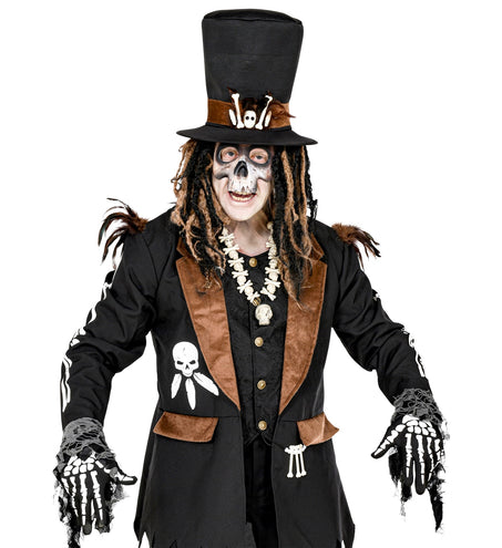 e-carnavalskleding-SYK Handschoenen skelet Freddy Krueger