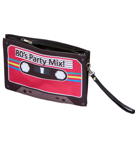 e-carnavalskleding-SYK Handtas jaren 80 cassette