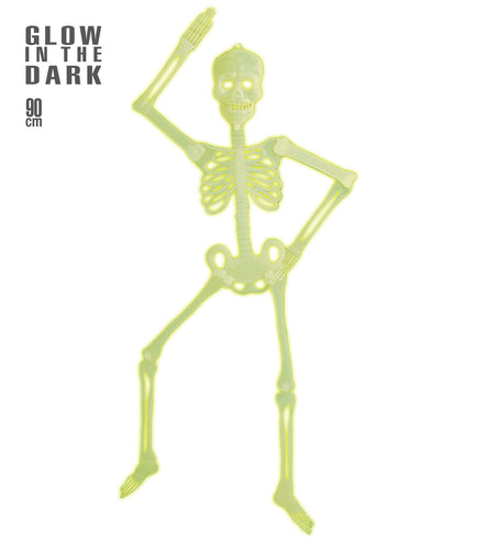 e-carnavalskleding-SYK Hangend skelet glow in the dark