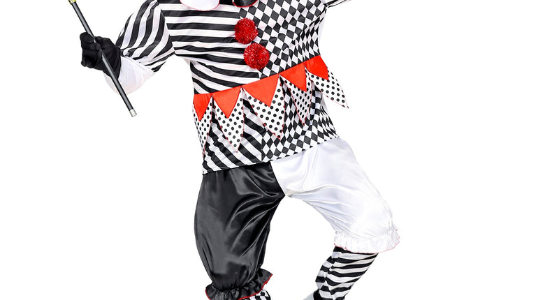e-carnavalskleding-SYK Harlekijn kostuum heren luxe