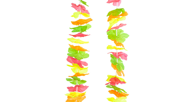 e-carnavalskleding-SYK Hawaii ketting multikleuren neon