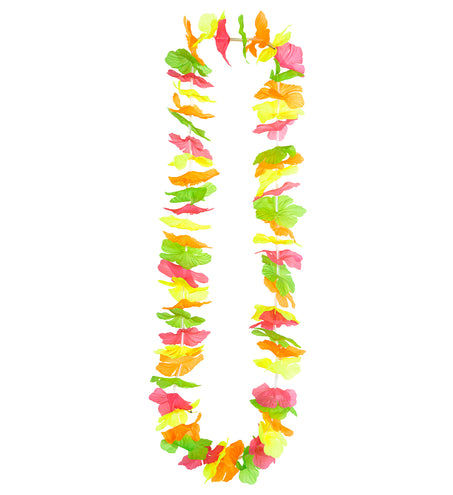 e-carnavalskleding-SYK Hawaii ketting multikleuren neon