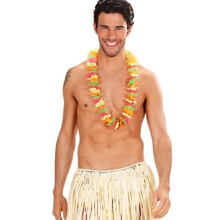 e-carnavalskleding-SYK Hawaii ketting multikleuren neon