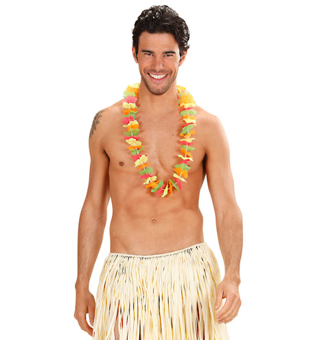 e-carnavalskleding-SYK Hawaii ketting multikleuren neon