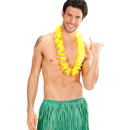 e-carnavalskleding-SYK Hawaii krans geel