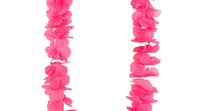 e-carnavalskleding-SYK Hawaii krans roze