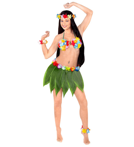 e-carnavalskleding-SYK Hawaii rok bananenbladeren