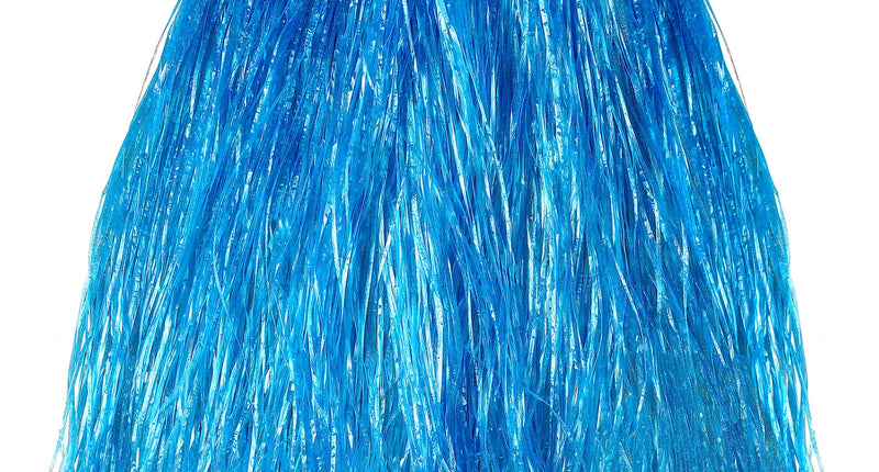 e-carnavalskleding-SYK Hawaii rok blauw lang