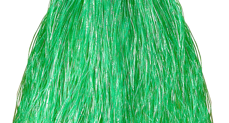 e-carnavalskleding-SYK Hawaii rok groen met bloemenriem lang