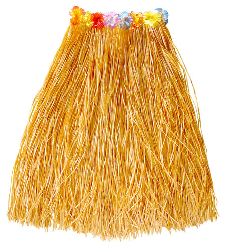 e-carnavalskleding-SYK Hawaii rok lang met bloemen strokleur