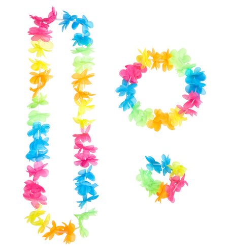e-carnavalskleding-SYK Hawaii set tropical