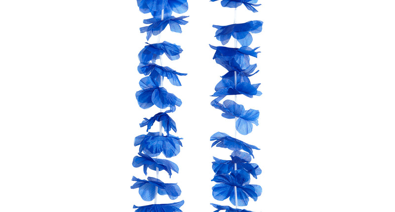 e-carnavalskleding-SYK Hawaii slinger ketting donker blauw