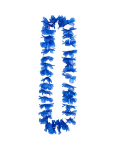 e-carnavalskleding-SYK Hawaii slinger ketting donker blauw