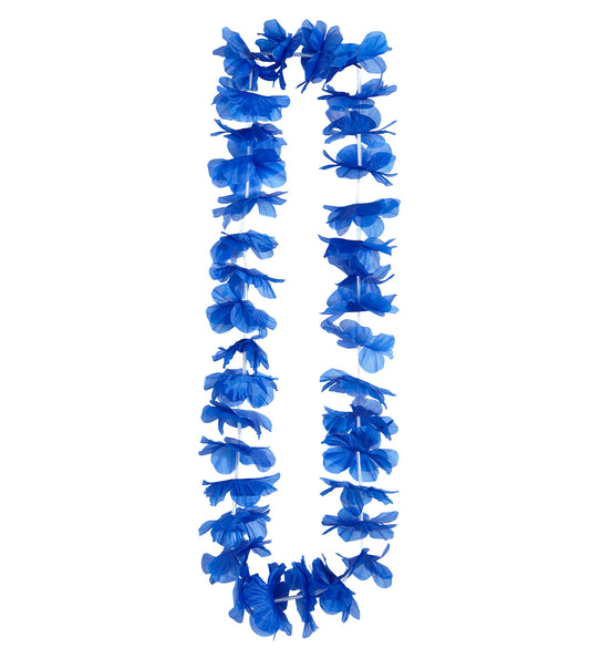 e-carnavalskleding-SYK Hawaii slinger ketting donker blauw