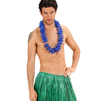 e-carnavalskleding-SYK Hawaii slinger ketting donker blauw
