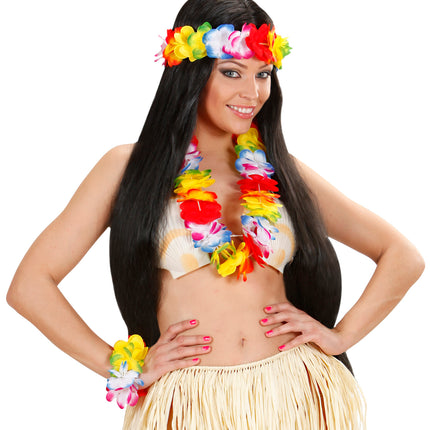 e-carnavalskleding-SYK Hawaii slinger verkleedset Fleur
