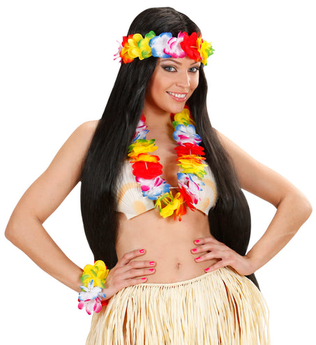e-carnavalskleding-SYK Hawaii slinger verkleedset Fleur