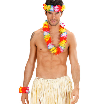 e-carnavalskleding-SYK Hawaii slinger verkleedset Fleur