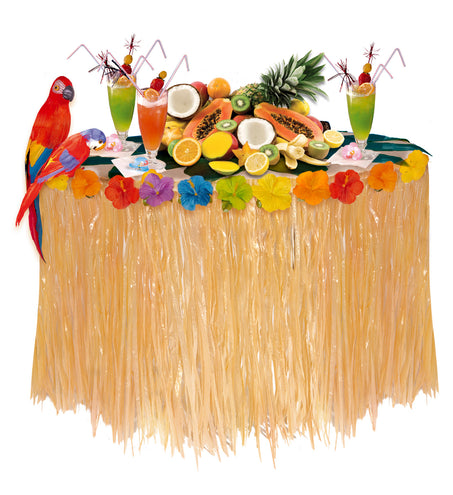 e-carnavalskleding-SYK Hawaii tafelrok stro