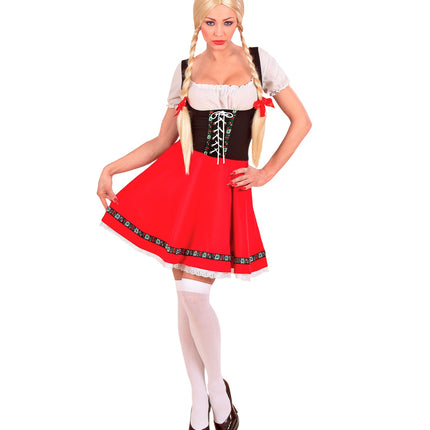 e-carnavalskleding-SYK Heidi dirndl jurkje dames
