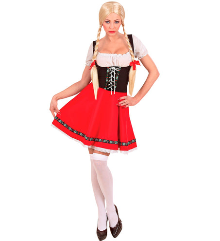 e-carnavalskleding-SYK Heidi dirndl jurkje dames