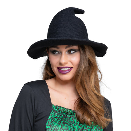 e-carnavalskleding-SYK Heksenmuts - Vintage Look Gebreid