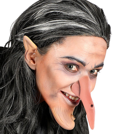 e-carnavalskleding-SYK Heksenneus met wrat Gretha