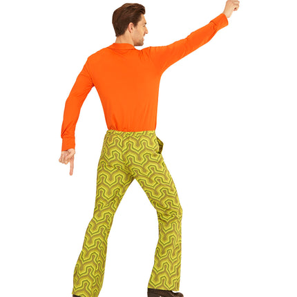 e-carnavalskleding-SYK Heren disco broek jaren 70