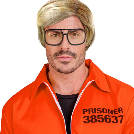 e-carnavalskleding-SYK Heren PRUIK blond