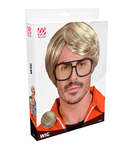 e-carnavalskleding-SYK Heren PRUIK blond