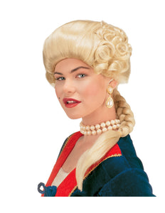 e-carnavalskleding-SYK Hertogin pruik blond volwassenen