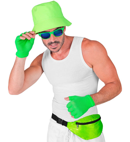 e-carnavalskleding-SYK Heuptasje pailletten neon groen