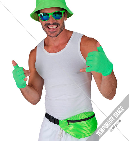 e-carnavalskleding-SYK Heuptasje pailletten neon groen