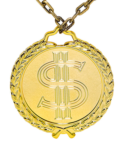e-carnavalskleding-SYK Hiphop Dollar ketting