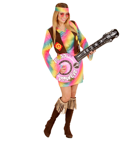 e-carnavalskleding-SYK Hippe hippie jurkjes voor dames