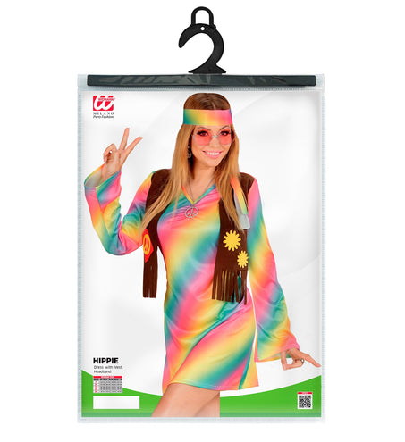 e-carnavalskleding-SYK Hippe hippie jurkjes voor dames