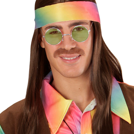 e-carnavalskleding-SYK Hippie bril groen grote glazen