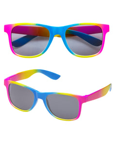 e-carnavalskleding-SYK Hippie bril regenboog karakter