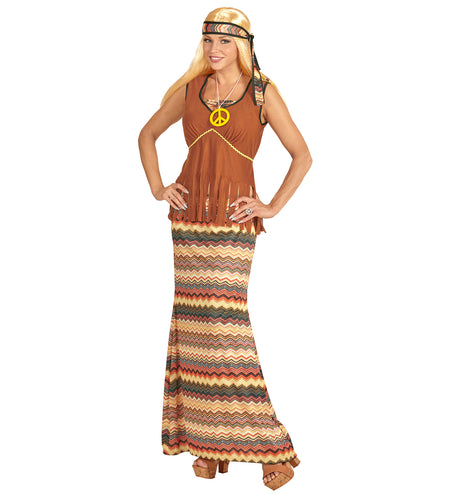 e-carnavalskleding-SYK Hippie Dame pak