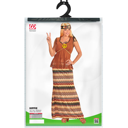 e-carnavalskleding-SYK Hippie Dame pak