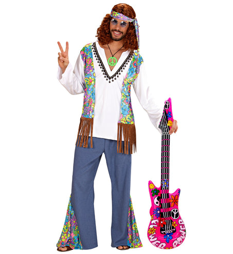 e-carnavalskleding-SYK Hippie gitaar opblaasbaar