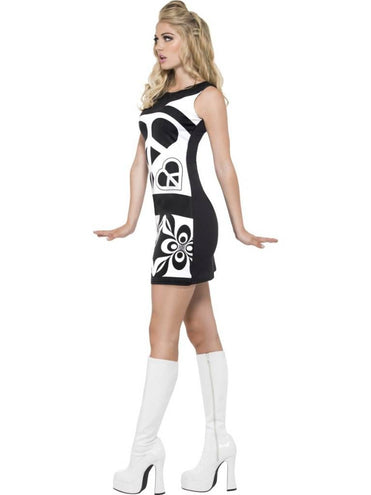 e-carnavalskleding-SYK Hippie jurk Claudia Medium