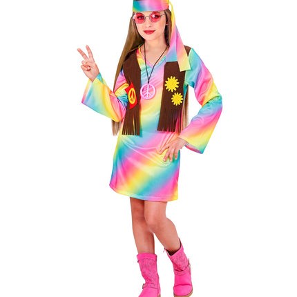 e-carnavalskleding-SYK Hippie jurkjes voor meisjes