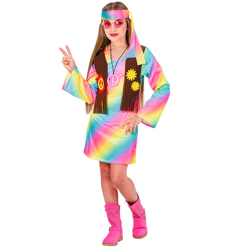 e-carnavalskleding-SYK Hippie jurkjes voor meisjes