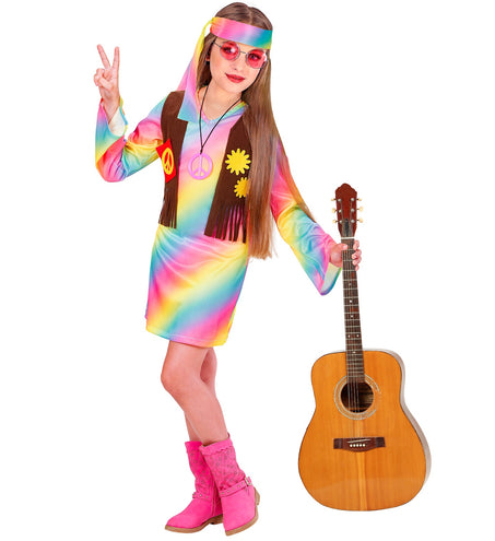 e-carnavalskleding-SYK Hippie jurkjes voor meisjes